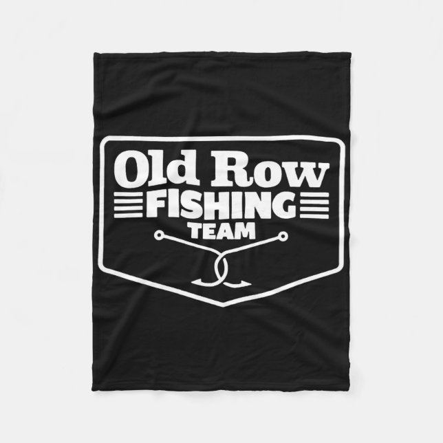 Manta Polar Old Row Fishing Team Funny For Men Women  (Anverso)