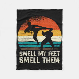 Manta Polar Olía mis pies olía las divertidas artes marciales