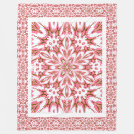 Manta Polar Olvidar-Me-Nots rosa