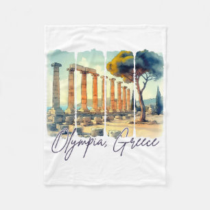 Manta Polar Olympia Grecia Viaje Encuentrame En Grecia Olympia