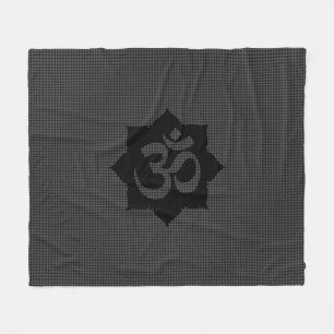 Manta Polar OM Lotus Spirituality Yoga in Carbon Fiber Style