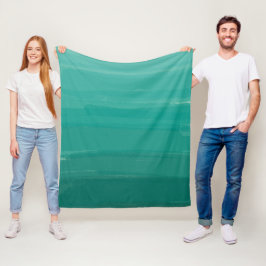 Manta Polar Ombre de barrido verde