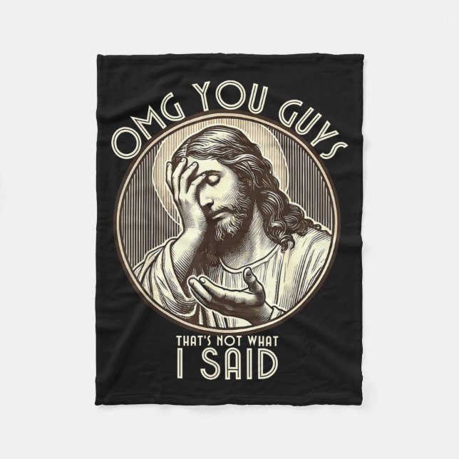 Manta Polar Omg You Guys I Never Said Tha Funny Sarcastic Quot (Anverso)