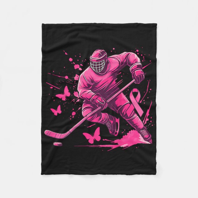 Manta Polar (on Ck) Ice Hockey Breast Cancer Awareness Player  (Anverso)