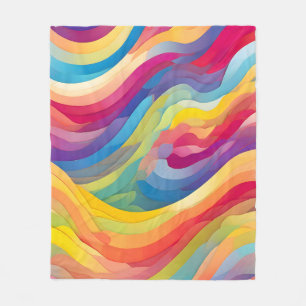Manta Polar Ondas arco iris
