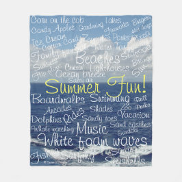 Manta Polar Ondas oceánicas de veraneo divertido