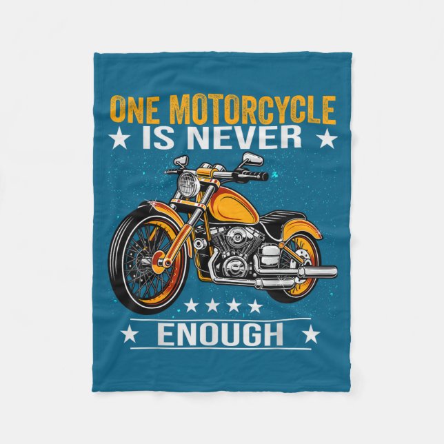 Manta Polar One Motorcycle Is Never Enough - Funny Biker Quote (Anverso)