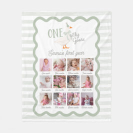Manta Polar One Silly Goose 1st Birthday Photo Sign