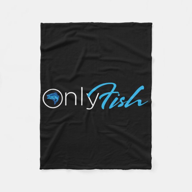 Manta Polar Onlyfish Camiseta de Pesca  (Anverso)