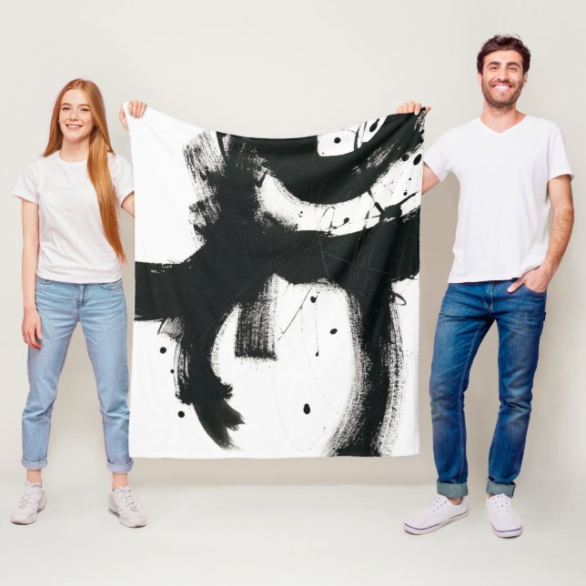 Manta Polar Onyx Gesture - Black Paint Strokes (In situ)