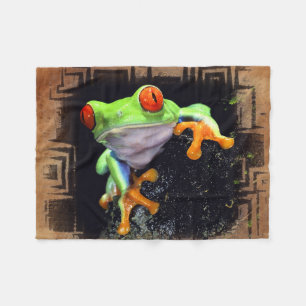Manta Polar Opciones bordeadas de Frog 3