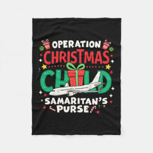 Manta Polar Operación Navidades Familia Divertida Infantil Coi