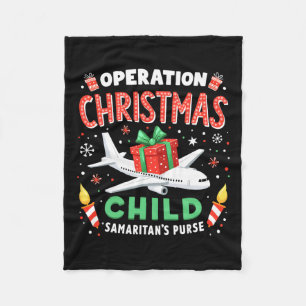 Manta Polar Operación Navidades Familia Divertida Infantil Coi