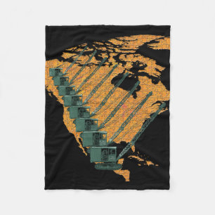 MANTA POLAR OPERADOR DE LA GRÁFICA US MAP JIGSAW PUZZLE OPERAD