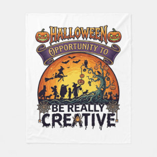 Manta Polar Oportunidad de Halloween Ser Realmente Creativa Br
