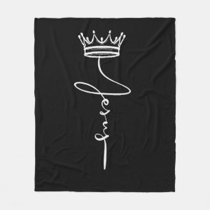 Manta Polar Oración de la Corona de 'Jesús' Tiempo de Relajaci