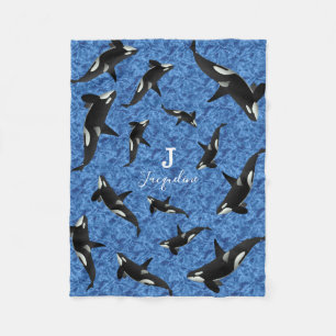Manta Polar Orca Wild Killer Whale Pod Personalizado