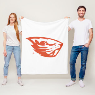 Manta Polar Oregon State Beavers   Cabeza de castor