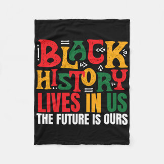 Manta Polar Orgullo Africano Juneteenth Mes de la Historia Neg