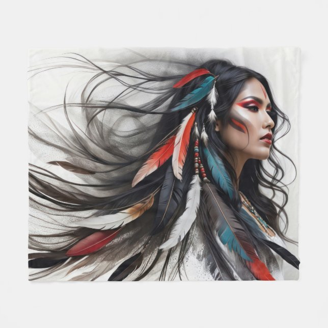 Manta Polar Orgullo Cherokee 4 (Frente (Horizontal))