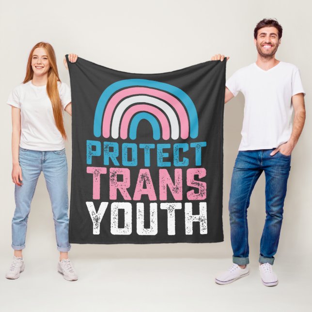Manta Polar Orgullo LGBT Protege a los Jóvenes Transexuales (In situ)
