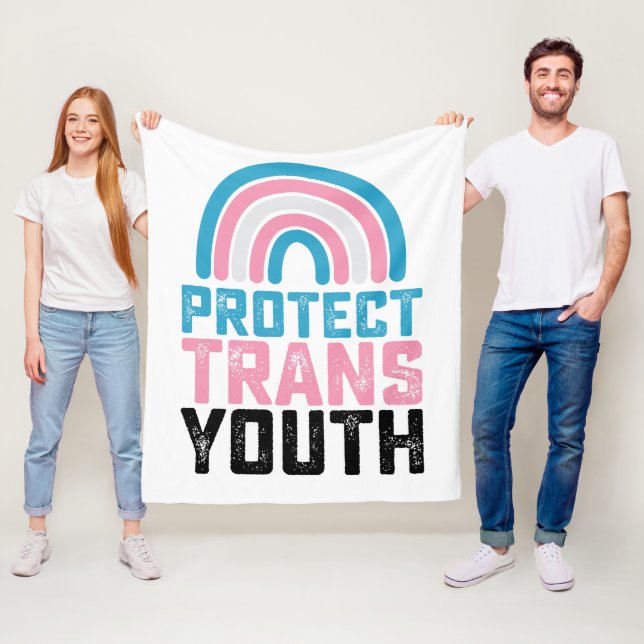Manta Polar Orgullo LGBT Protege Jóvenes Transgénero Trans Niñ (In situ)