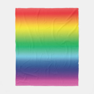 Manta Polar Orgullo lgbtq lgbt arcoíris colores de la bandera