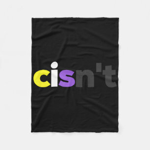 Manta Polar Orgullo Lgbtq No Binario Cisnt - Cisnt Lgbt No