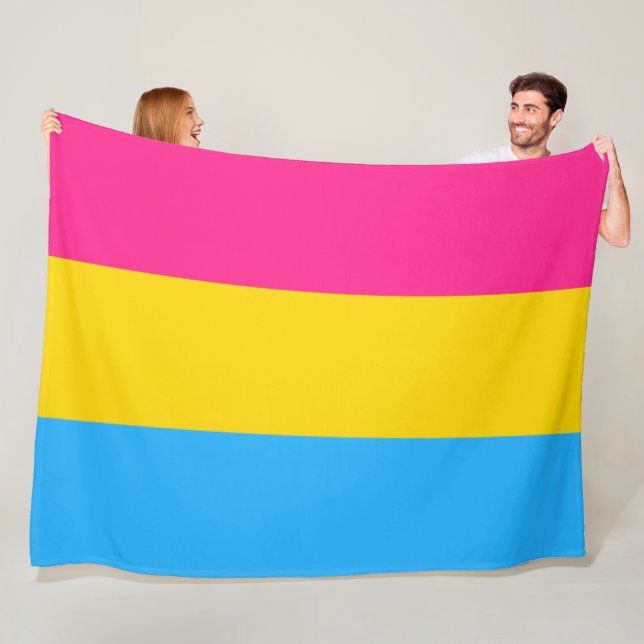 Manta Polar Orgullo Pansexual (Bandera Pan) (In situ)