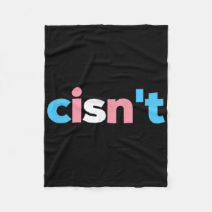 Manta Polar Orgullo Transgénero Cisnt - Bandera Trans LGBTQ -