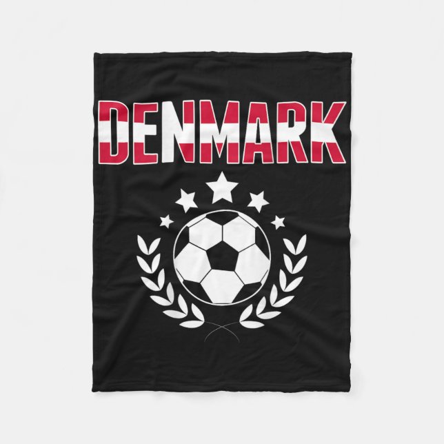 Manta Polar Orgullosa camiseta de aficionados de fútbol de Din (Anverso)