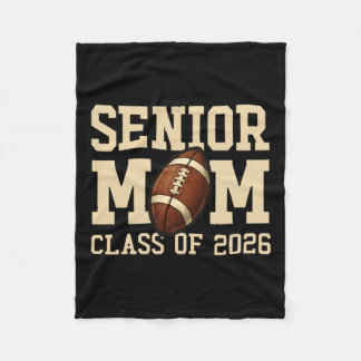 Manta Polar Orgullosa Madre de Senior Cl de 2026 Regalo de Gra