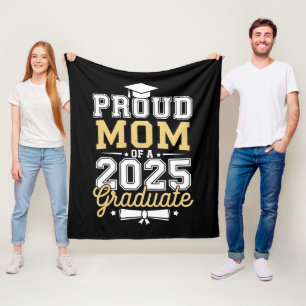Manta Polar Orgullosa Madre De Un Graduado 2025 Graduación