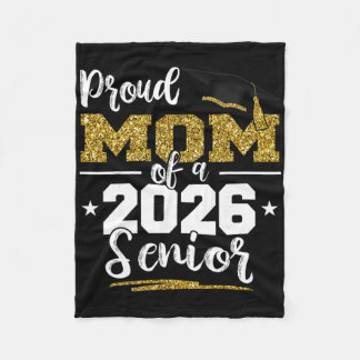Manta Polar Orgullosa Madre De Una Camiseta De Senior 2026 Gra