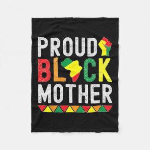 Manta Polar Orgullosa Madre Negra Mes de la Historia Negra Par