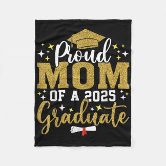 Manta Polar Orgullosa Mamá De Una Graduación De Mamá Graduada