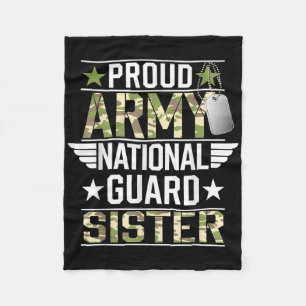 Manta Polar Orgulloso Ejército Guardia Nacional Hermana Vetera