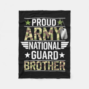 Manta Polar Orgulloso Ejército Guardia Nacional Hermano Vetera