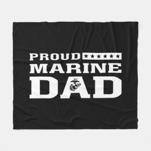 Manta Polar Orgulloso Marine Dad