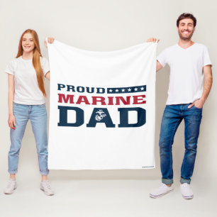 Manta Polar Orgulloso Marine Dad - Color