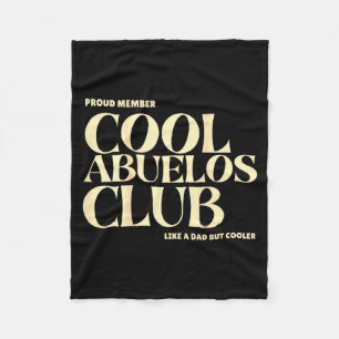Manta Polar Orgulloso Miembro Club Cool Abuelos Como Un Papá P