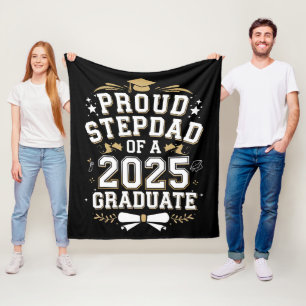 Manta Polar Orgulloso Padrastro De Un Graduado En 2025 Graduac