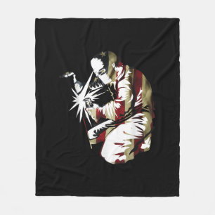 Manta Polar Orgulloso Patriótico Americano Welder GIft