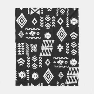 Manta Polar Origen étnico tribal. Geomet primitivo y elegante