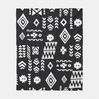 Manta Polar Origen étnico tribal. Geomet primitivo y elegante