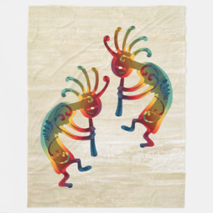 Manta Polar Ornamentos de KOKOPELLI + sus ideas
