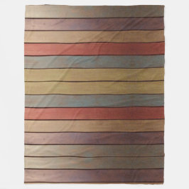 Manta Polar Oro azul de ciruela y azul