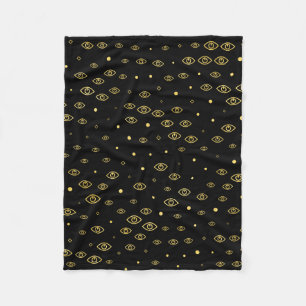 Manta Polar Oro de Neolution - negro huérfano