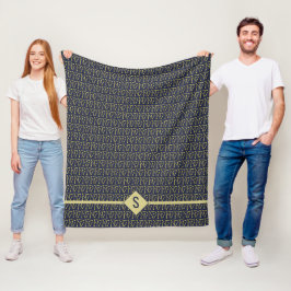 Manta Polar Oro inicial + Armamento de las Agujas de punto