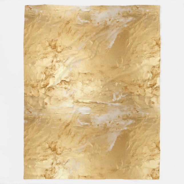 Manta Polar Oro pintado (Anverso)